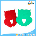 Newly Fashion Owl Shaped Food-Grade Teether Silicone Teether for Baby